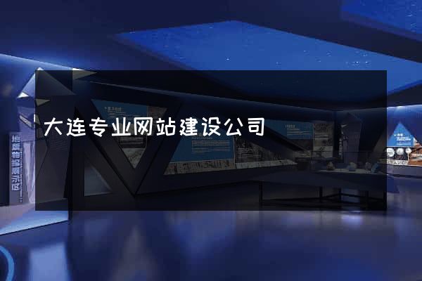 大连专业网站建设公司