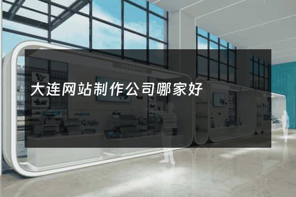 大连网站制作公司哪家好