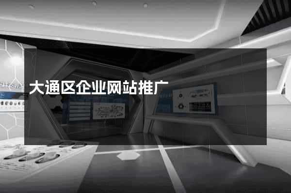 大通区企业网站推广