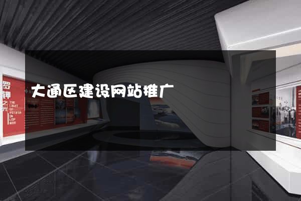 大通区建设网站推广