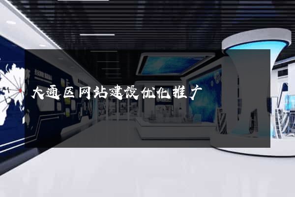 大通区网站建设优化推广