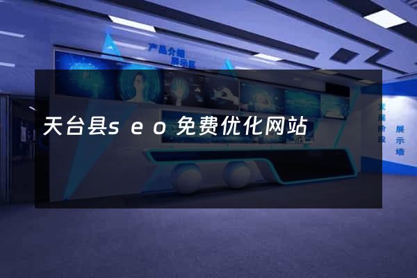 天台县seo免费优化网站