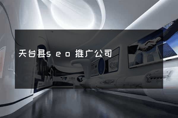天台县seo推广公司