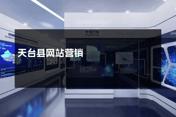 天台县网站营销