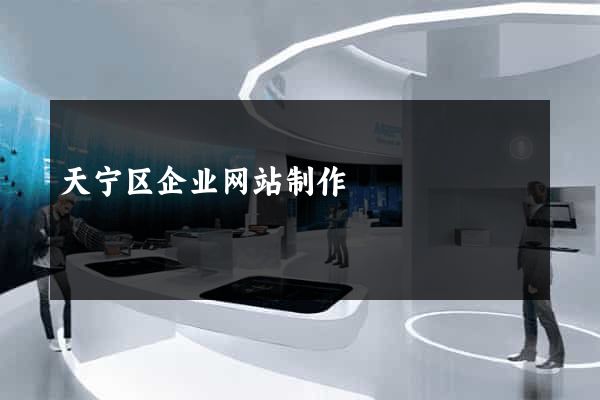 天宁区企业网站制作