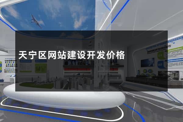 天宁区网站建设开发价格