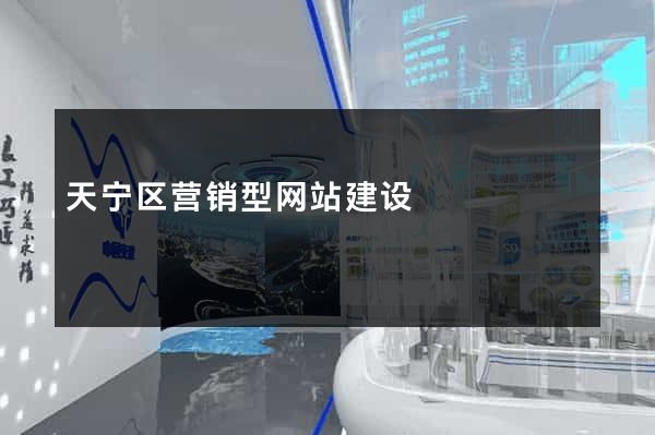 天宁区营销型网站建设