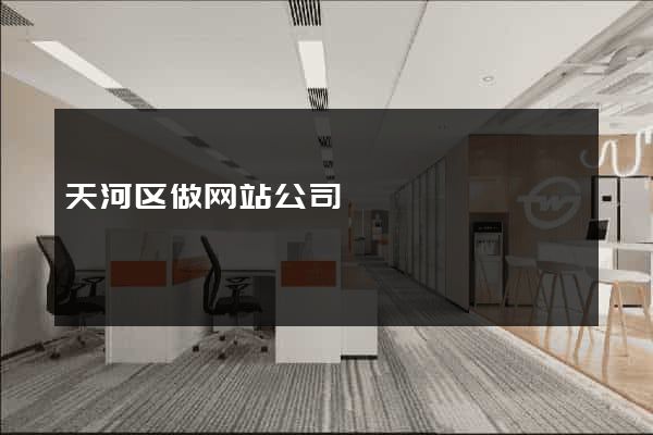 天河区做网站公司