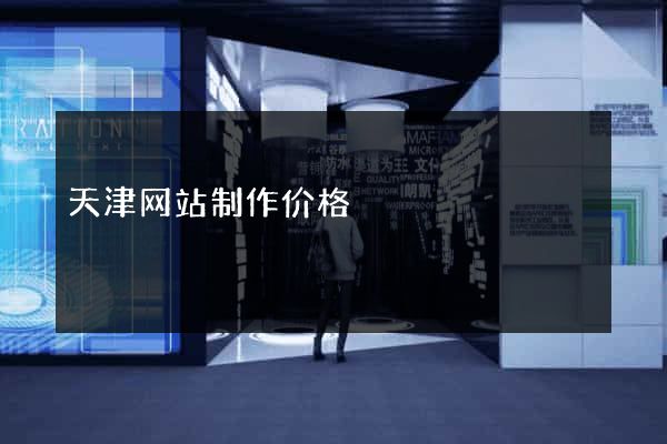 天津网站制作价格