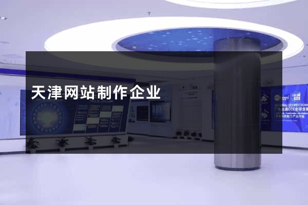 天津网站制作企业