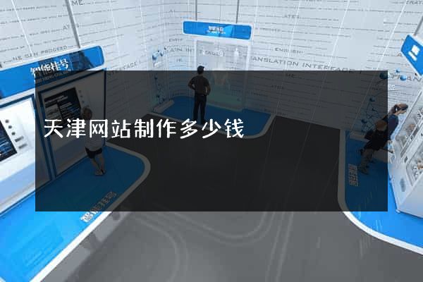 天津网站制作多少钱