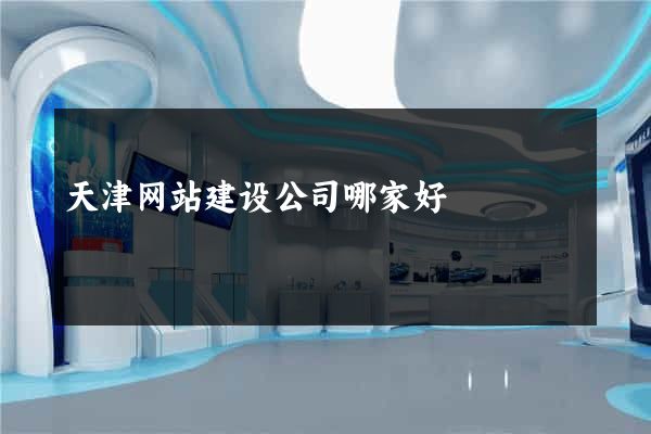 天津网站建设公司哪家好