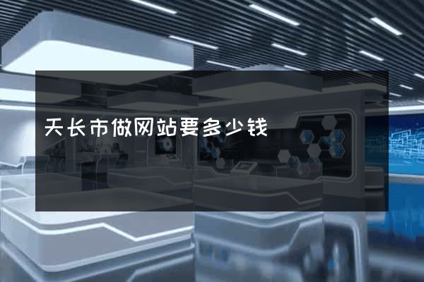 天长市做网站要多少钱