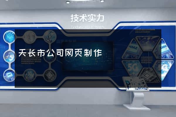天长市公司网页制作