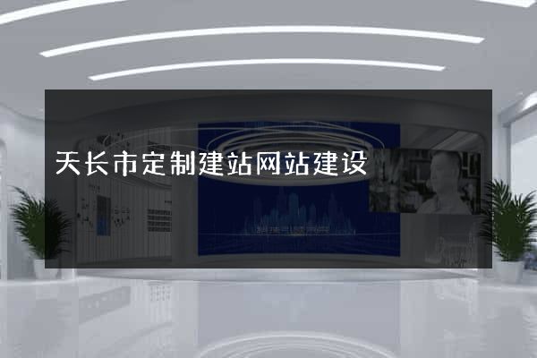 天长市定制建站网站建设