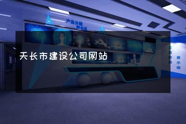 天长市建设公司网站