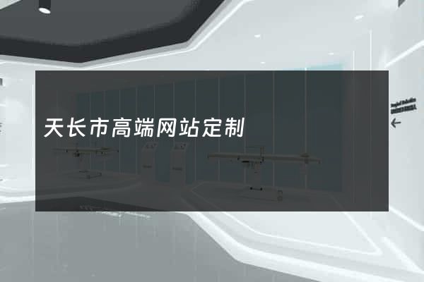 天长市高端网站定制