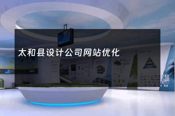 太和县设计公司网站优化