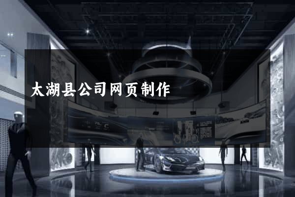 太湖县公司网页制作