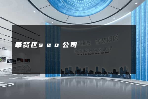奉贤区seo公司