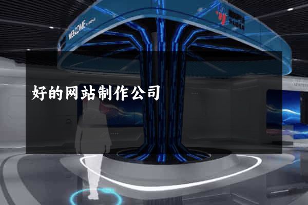 好的网站制作公司