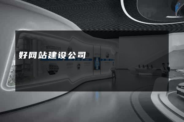好网站建设公司