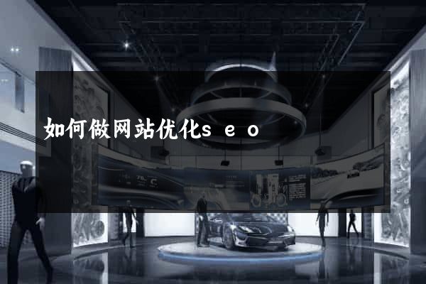 如何做网站优化seo