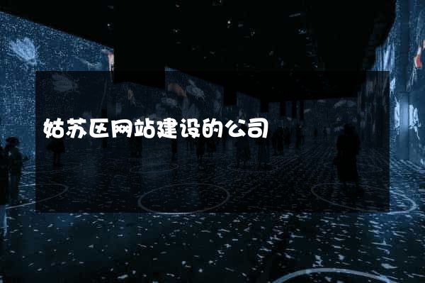 姑苏区网站建设的公司