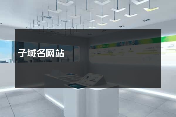 子域名网站