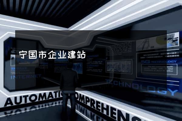 宁国市企业建站