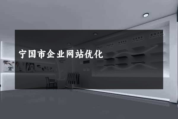 宁国市企业网站优化