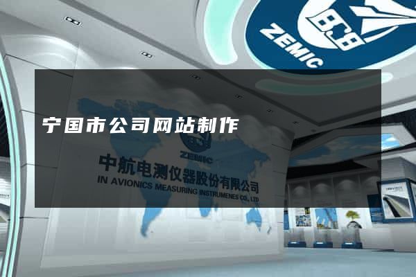 宁国市公司网站制作