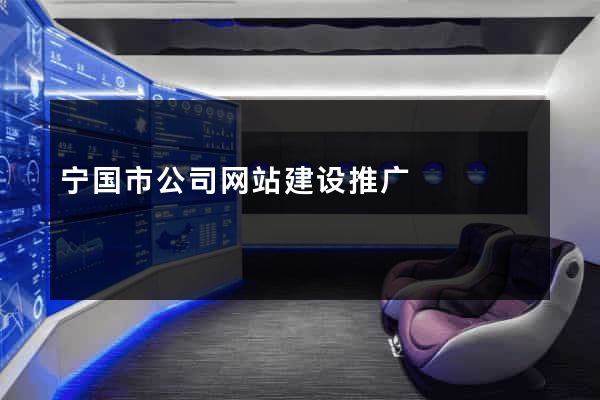 宁国市公司网站建设推广