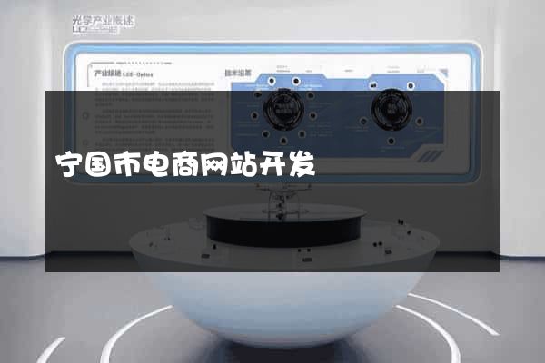 宁国市电商网站开发