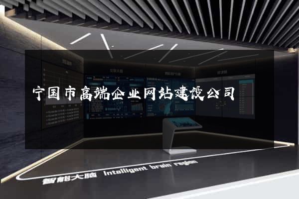 宁国市高端企业网站建设公司