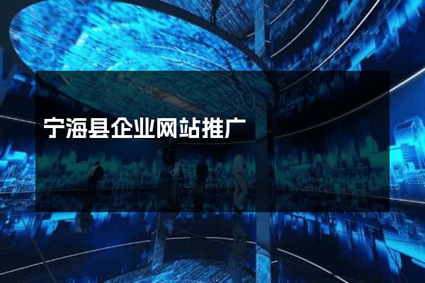 宁海县企业网站推广