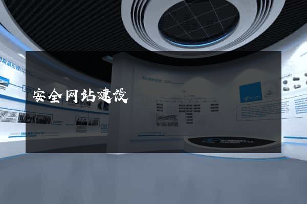安全网站建设