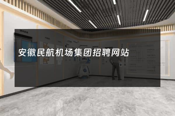 安徽民航机场集团招聘网站