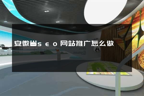 安徽省seo网站推广怎么做