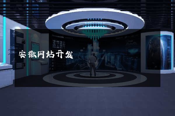 安徽网站开发