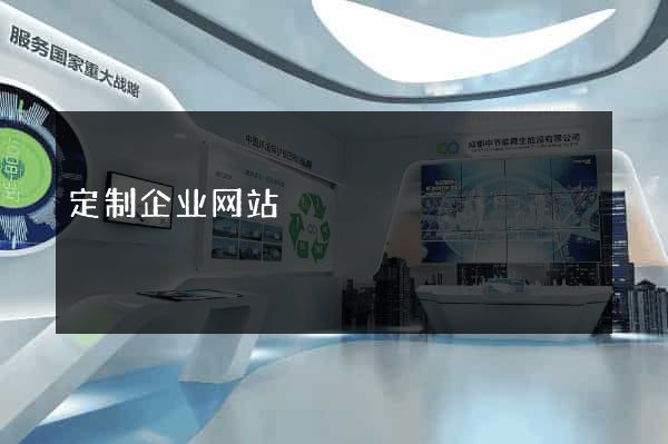 定制企业网站