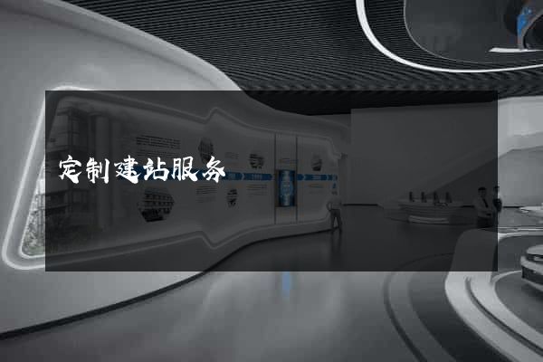 定制建站服务