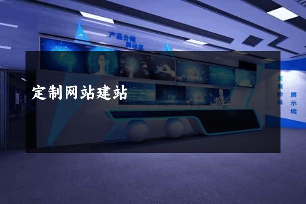 定制网站建站