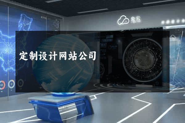 定制设计网站公司