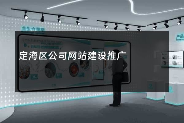 定海区公司网站建设推广