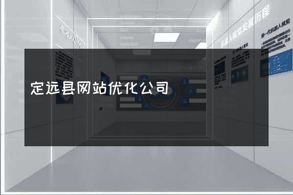 定远县网站优化公司