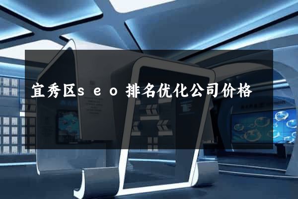 宜秀区seo排名优化公司价格