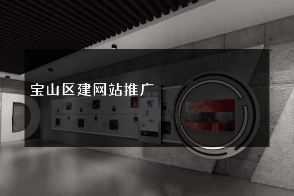 宝山区建网站推广