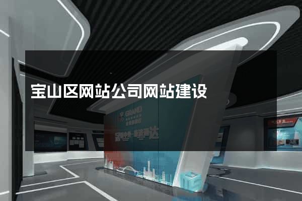 宝山区网站公司网站建设