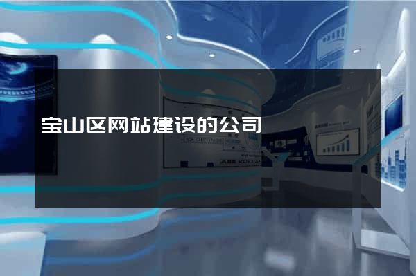 宝山区网站建设的公司